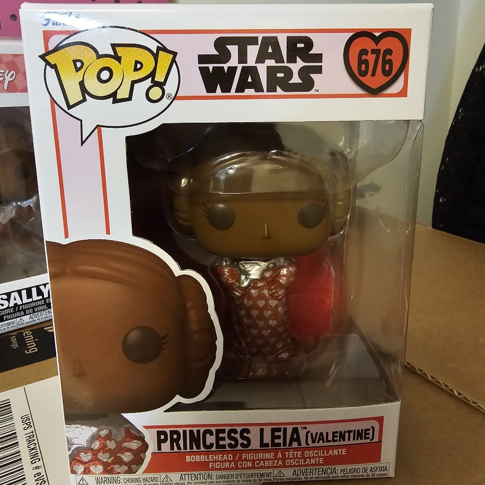 Funko Pop Star Wars Princess‎ Leia Valentine #676